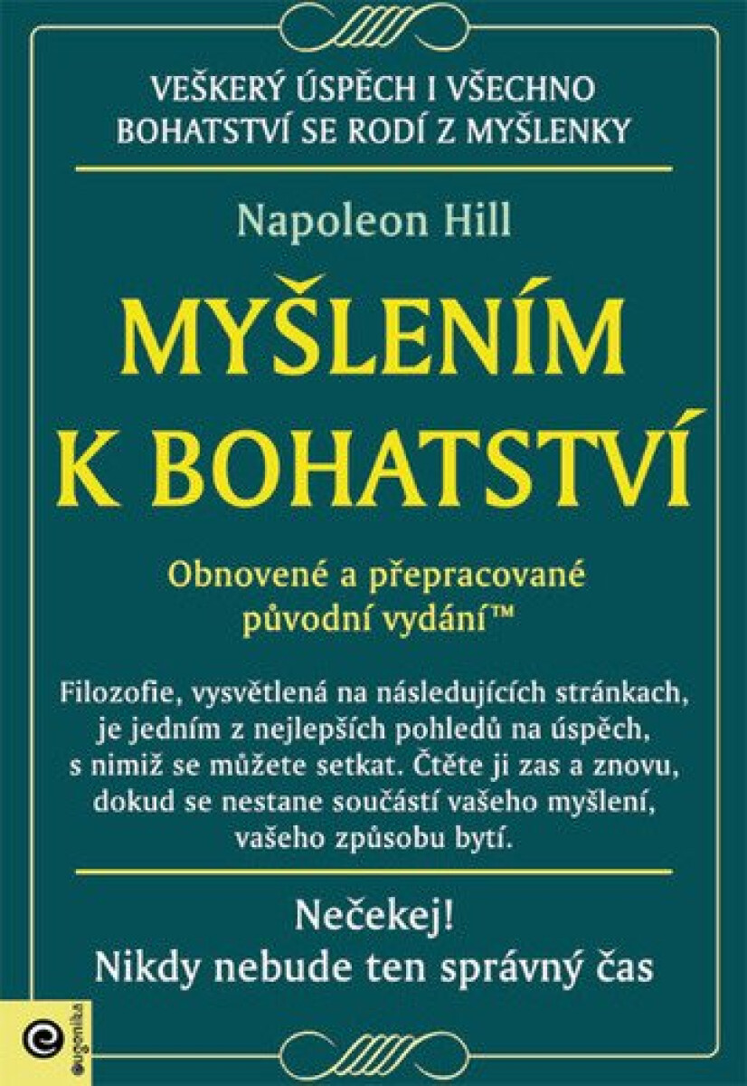 Kniha Myšlením k bohatství