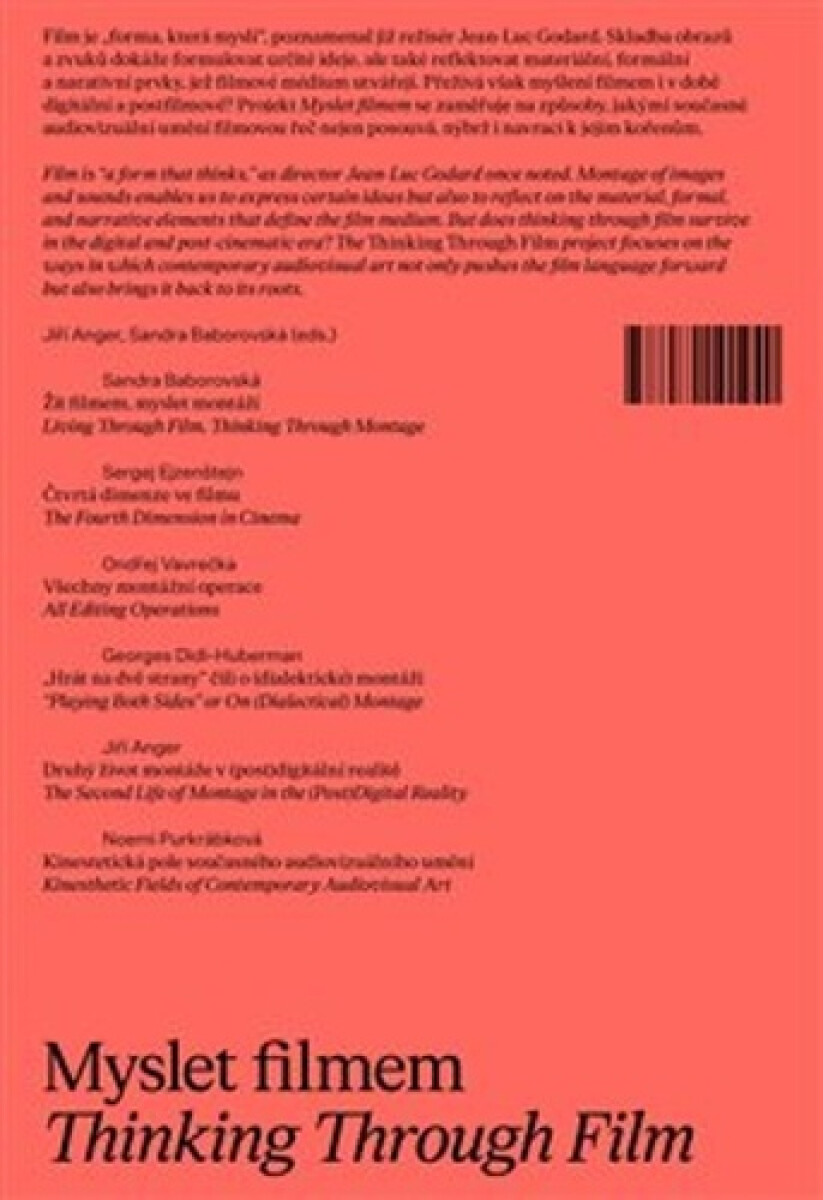 Kniha Myslet filmem / Thinking Through Film