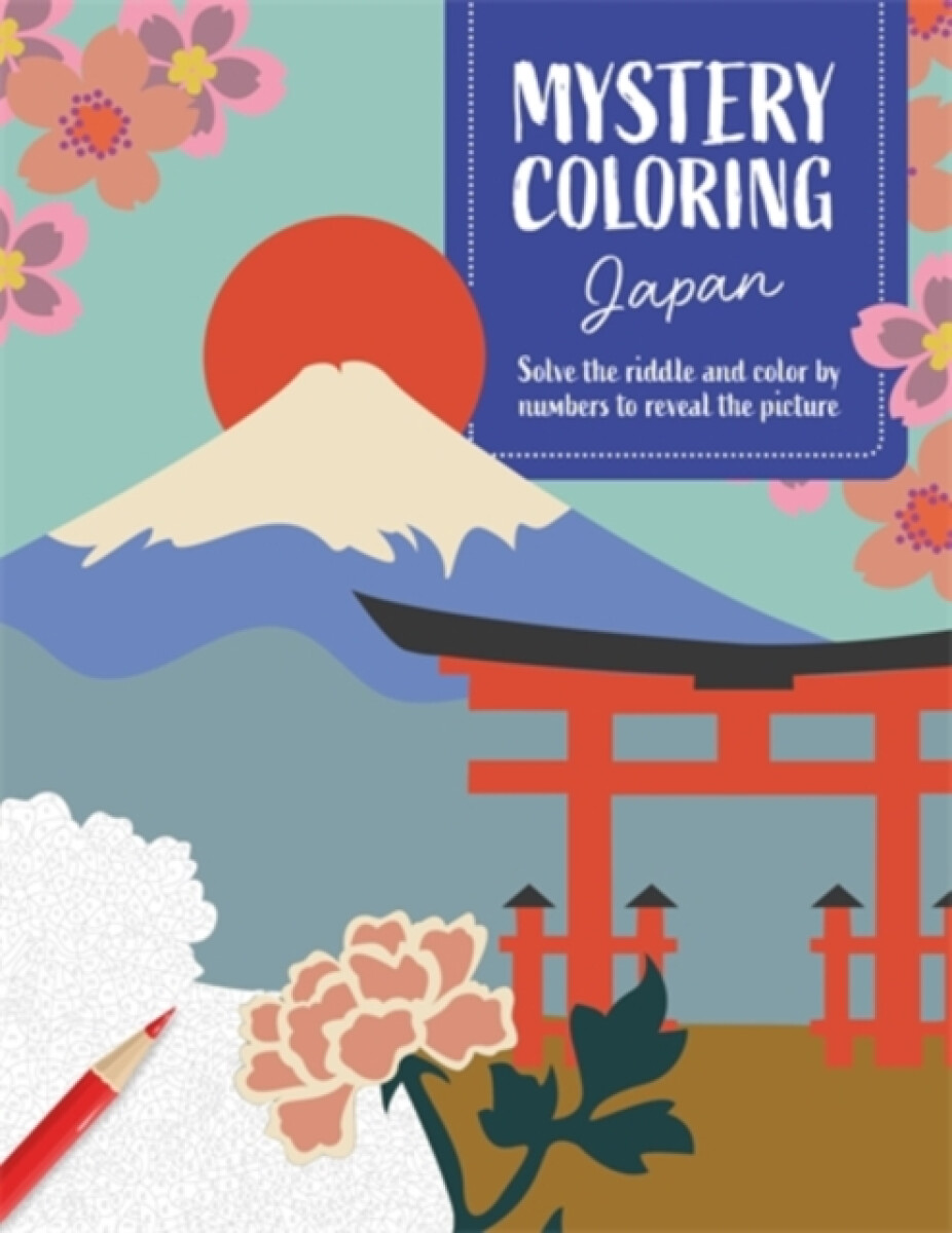 Kniha Mystery Coloring Coloring Japan