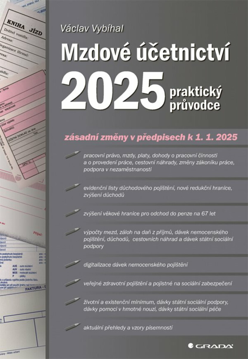 Mzdové účetnictví 2025 - Václav Vybíhal