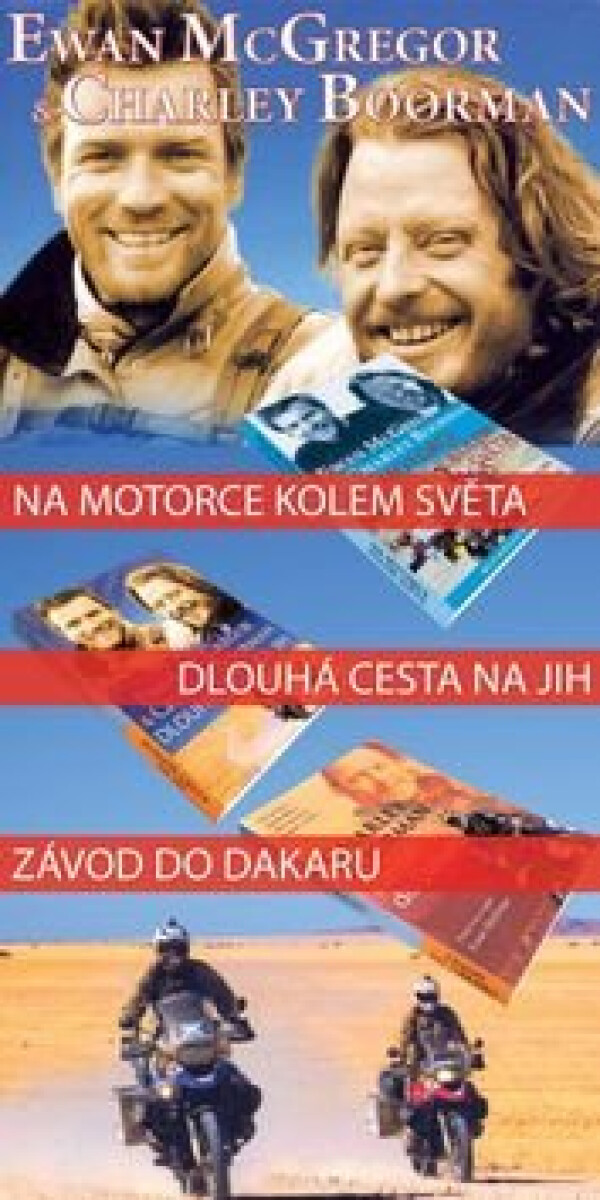 Na motorce kolem světa + Dlouhá cesta na jih + Závod do Dakaru