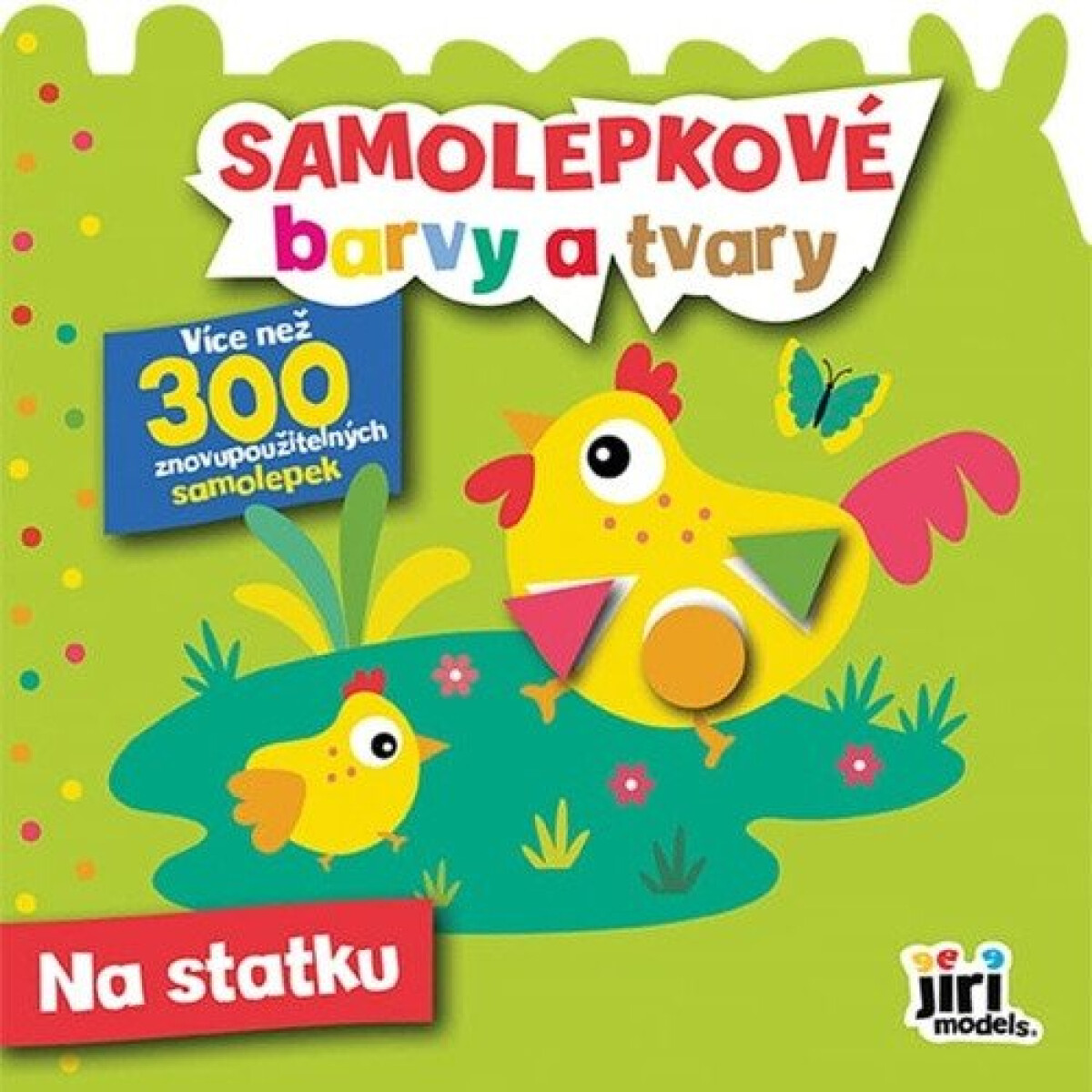 Kniha Samolepkové barvy a tvary pro nejmenší