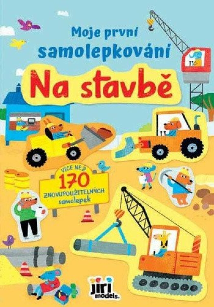 Kniha Na stavbě - První samolepky