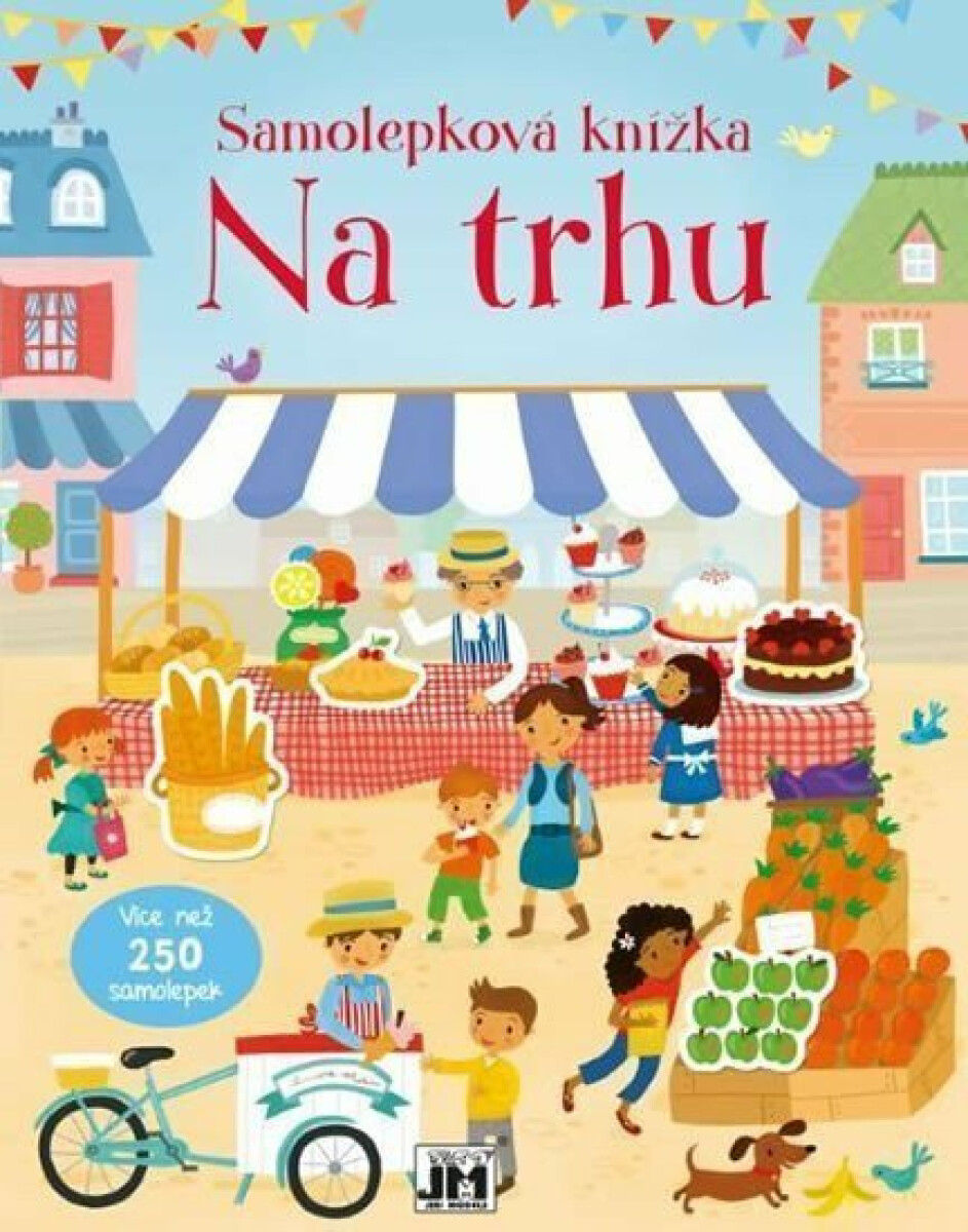 Kniha Na trhu - Samolepková knížka
