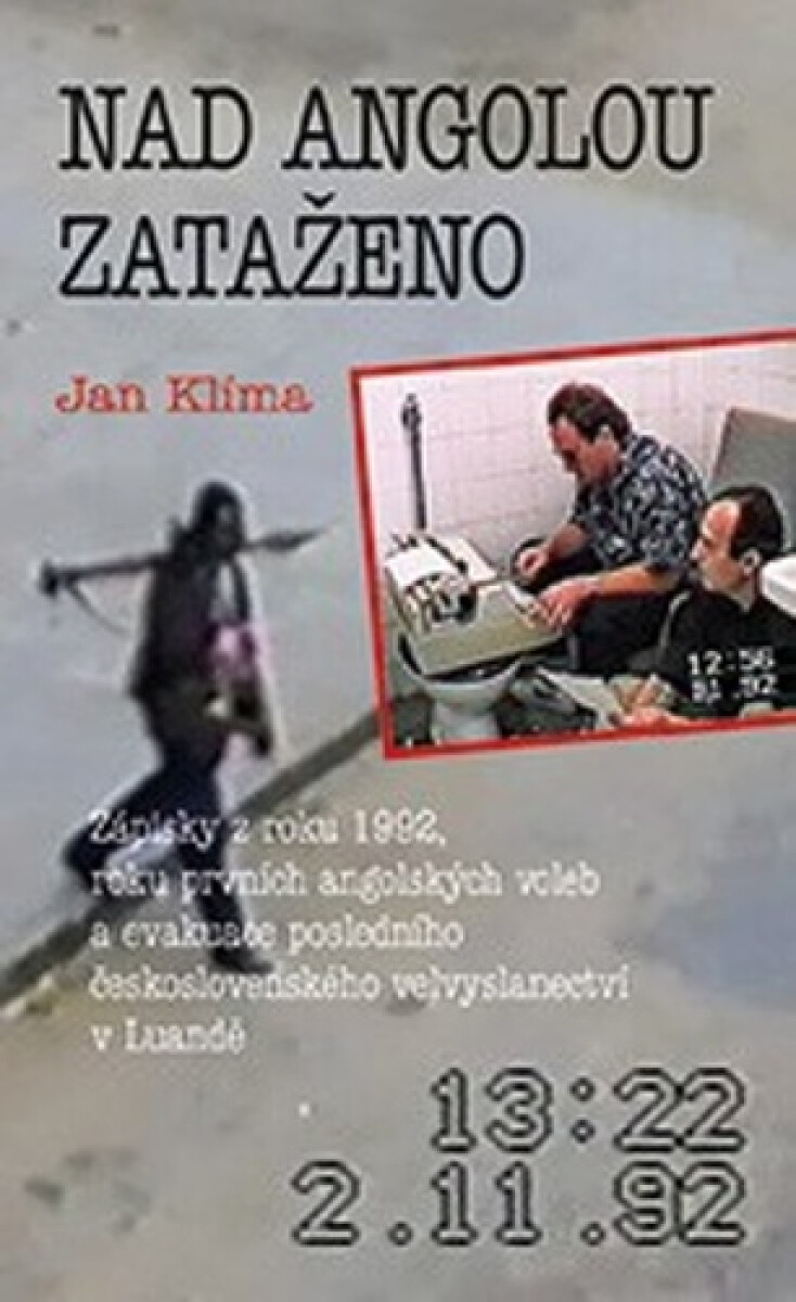 Kniha Nad Angolou zataženo