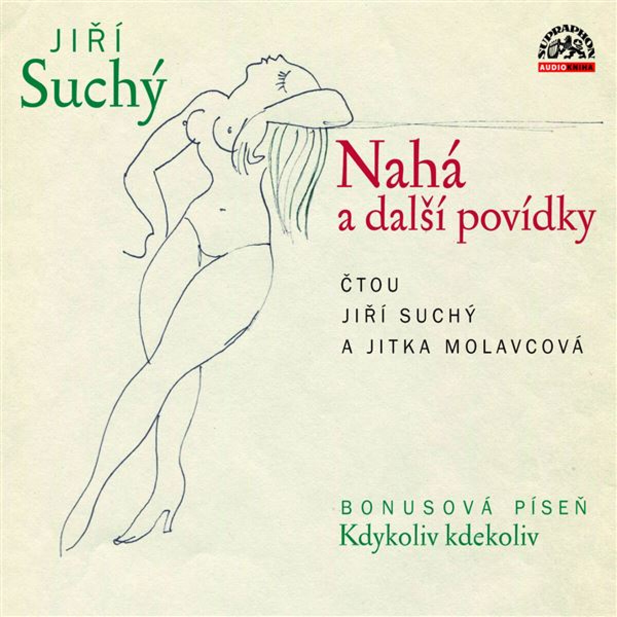Levně Nahá a další povídky - Jiří Suchý - audiokniha