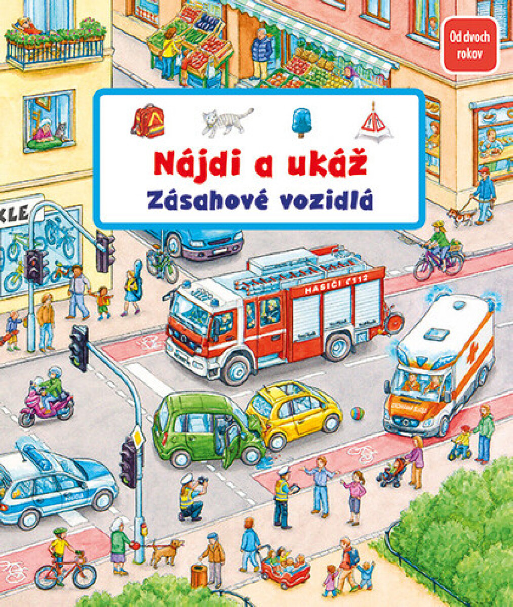 Kniha Nájdi a ukáž - Zásahové vozidlá