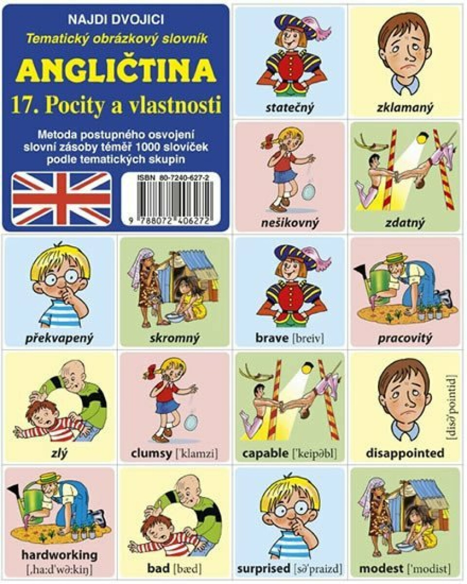 Kniha Najdi dvojici - Angličtina