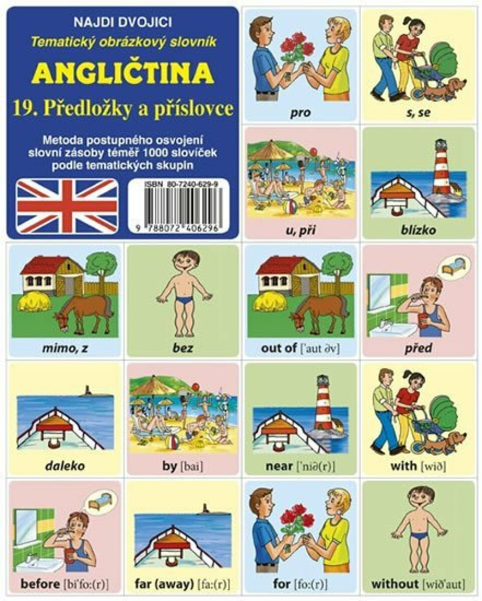 Kniha Najdi dvojici - Angličtina