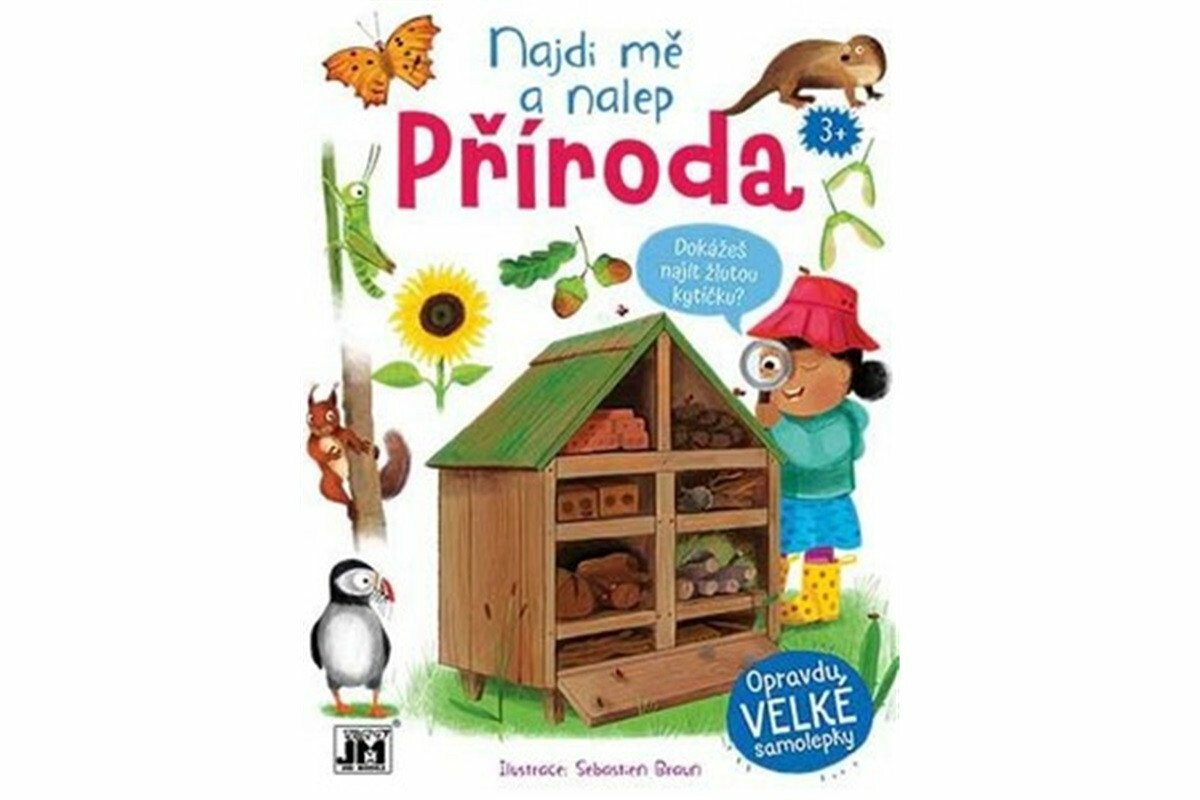 Kniha Najdi mě a nalep