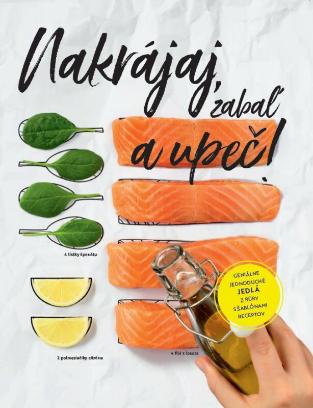 Kniha Nakrájaj, zabaľ a upeč!