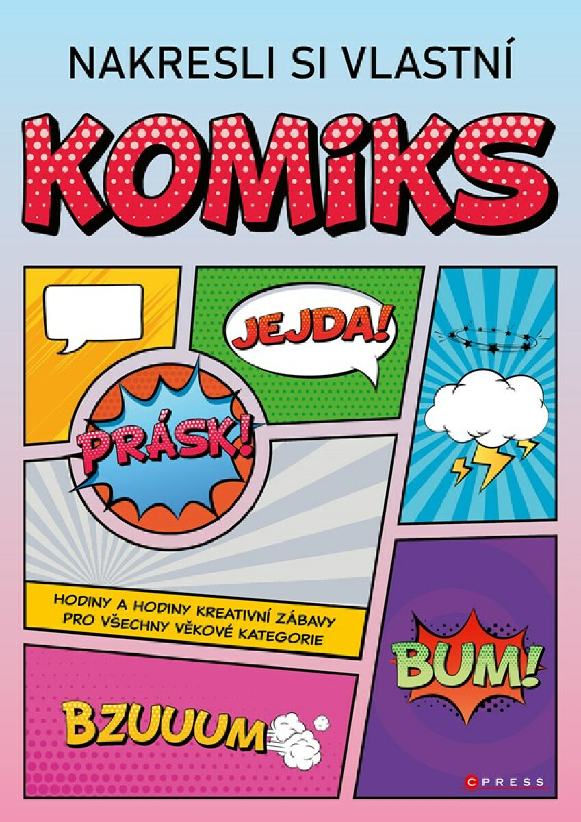 Kniha Nakresli si vlastní komiks