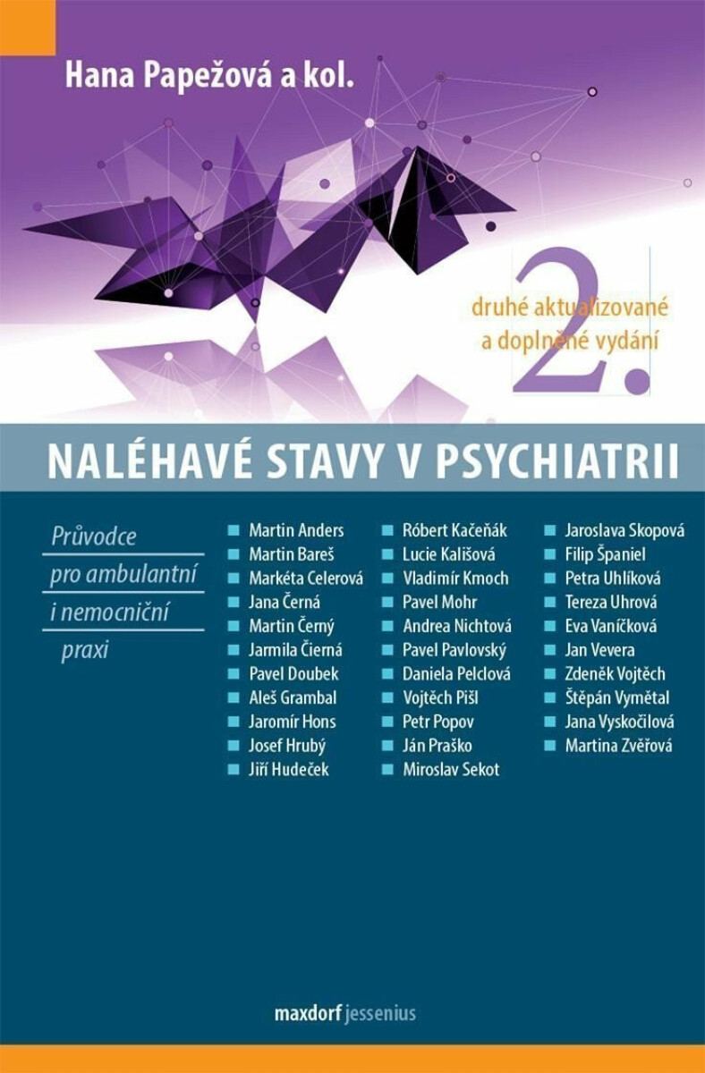 Naléhavé stavy v psychiatrii koupíte na Knihydobrovsky.cz