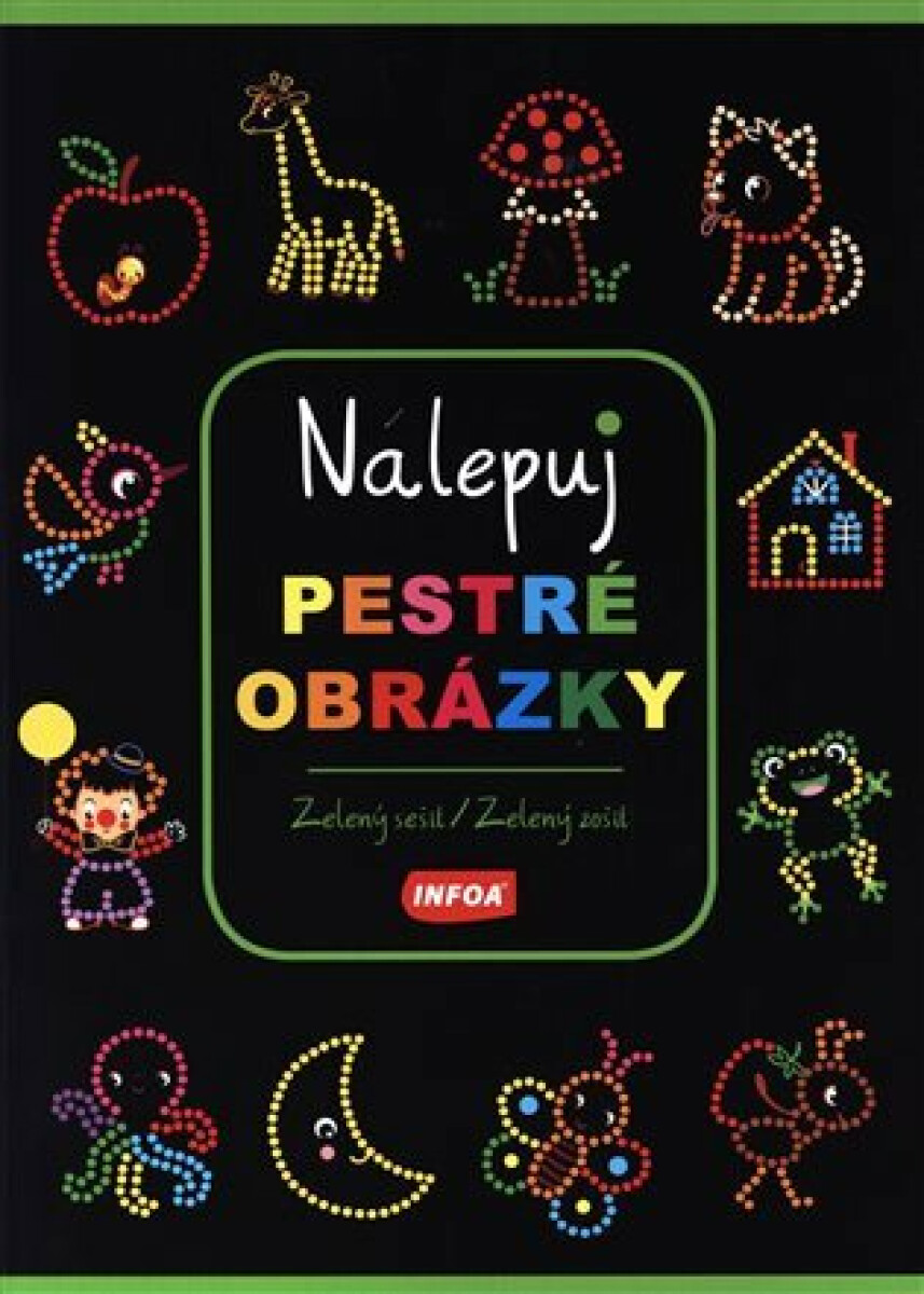 Kniha Nalepuj pestré obrázky