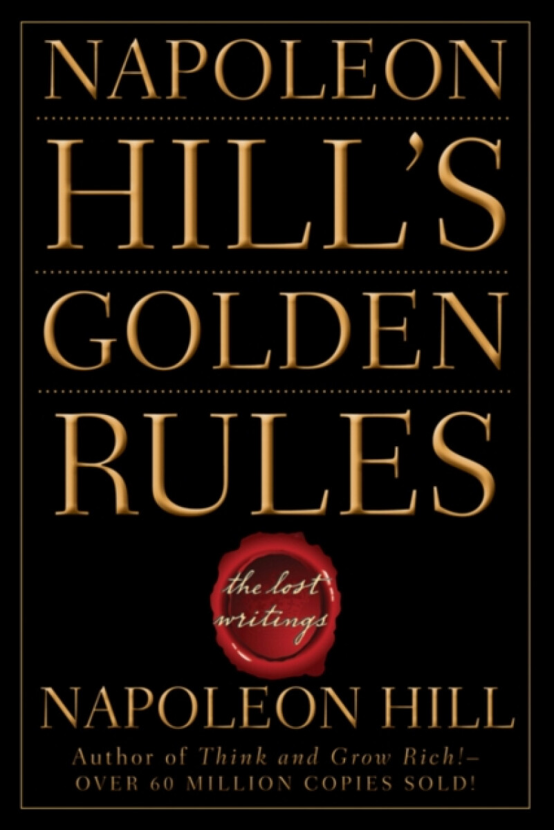 Kniha Napoleon Hill's Golden Rules