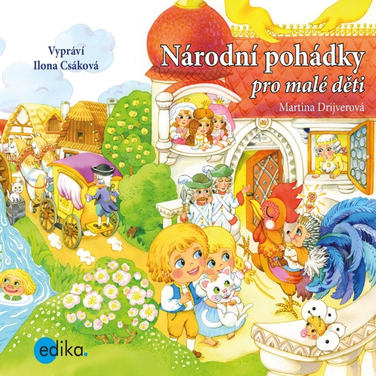 Levně Národní pohádky pro malé děti - Martina Drijverová - audiokniha