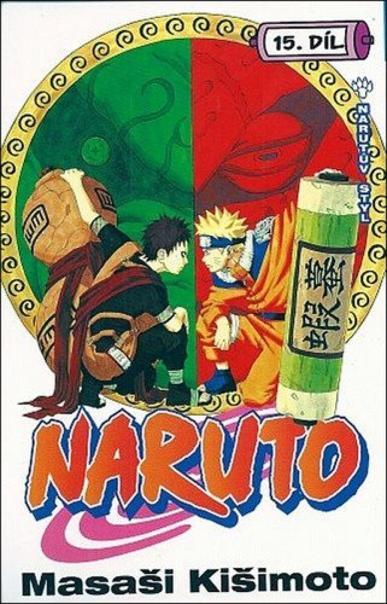 Kniha Naruto 15: Narutův styl