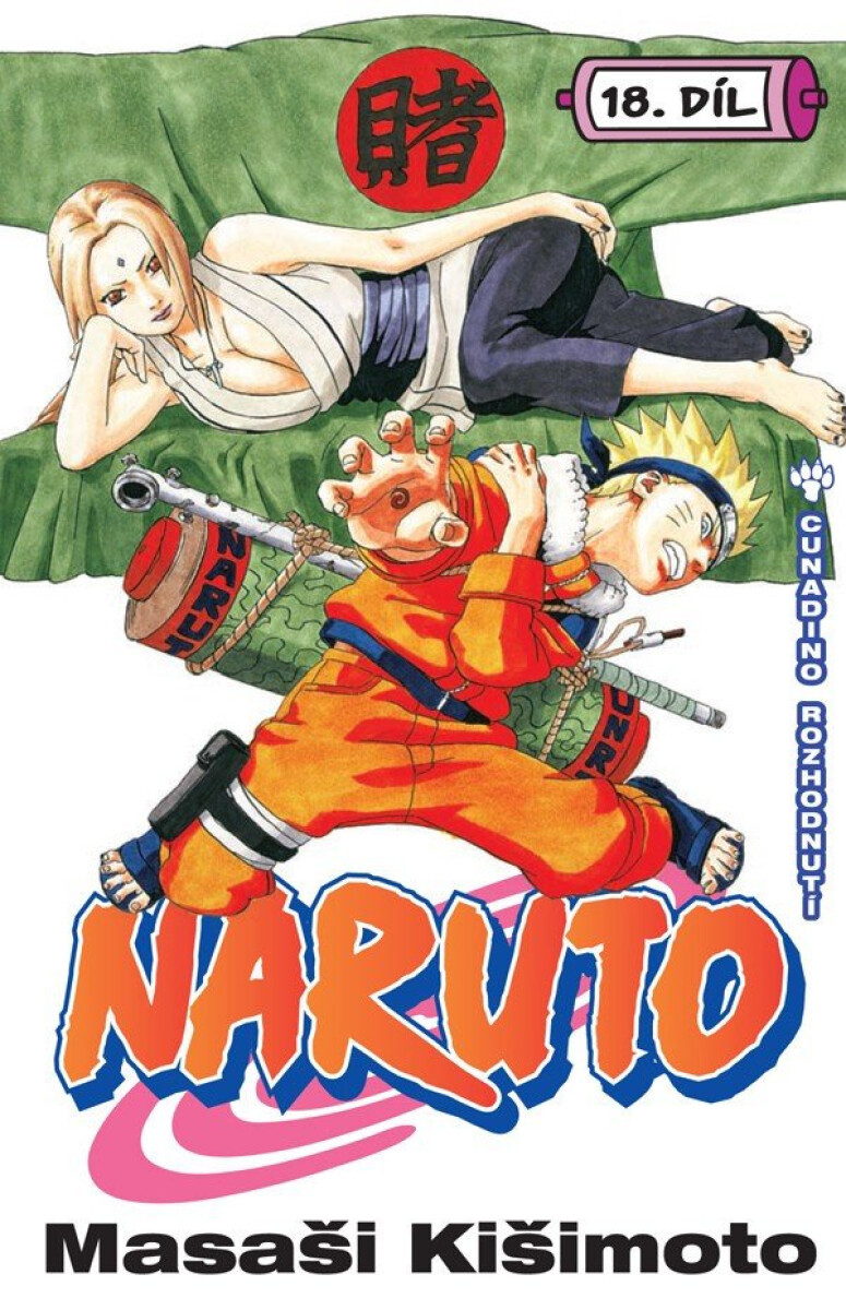 Kniha Naruto 18: Cunadino rozhodnutí