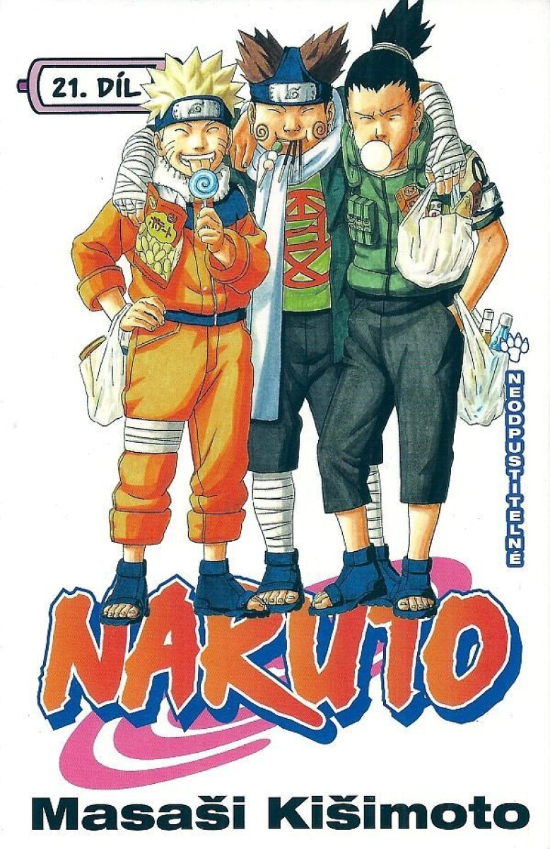 Kniha Naruto 21: Neodpustitelné
