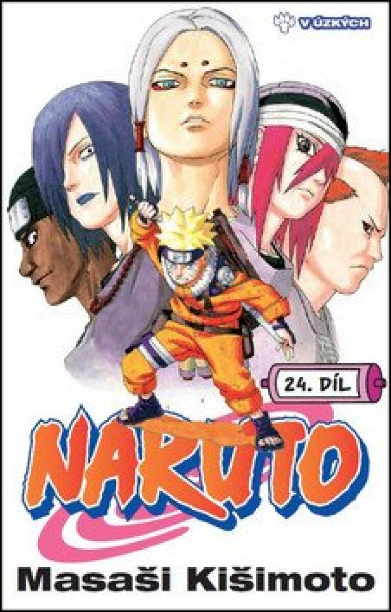 Kniha Naruto 24: V úzkých!!