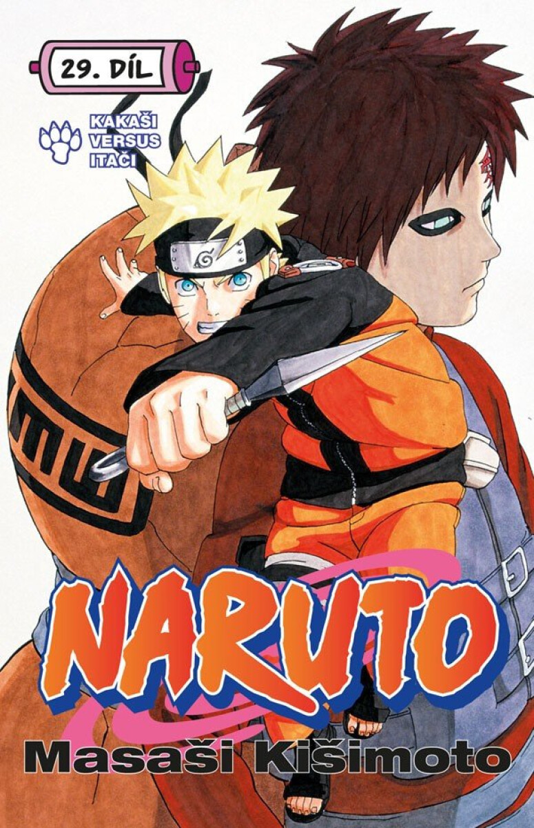 Kniha Naruto 29 Kakaši versus Itači