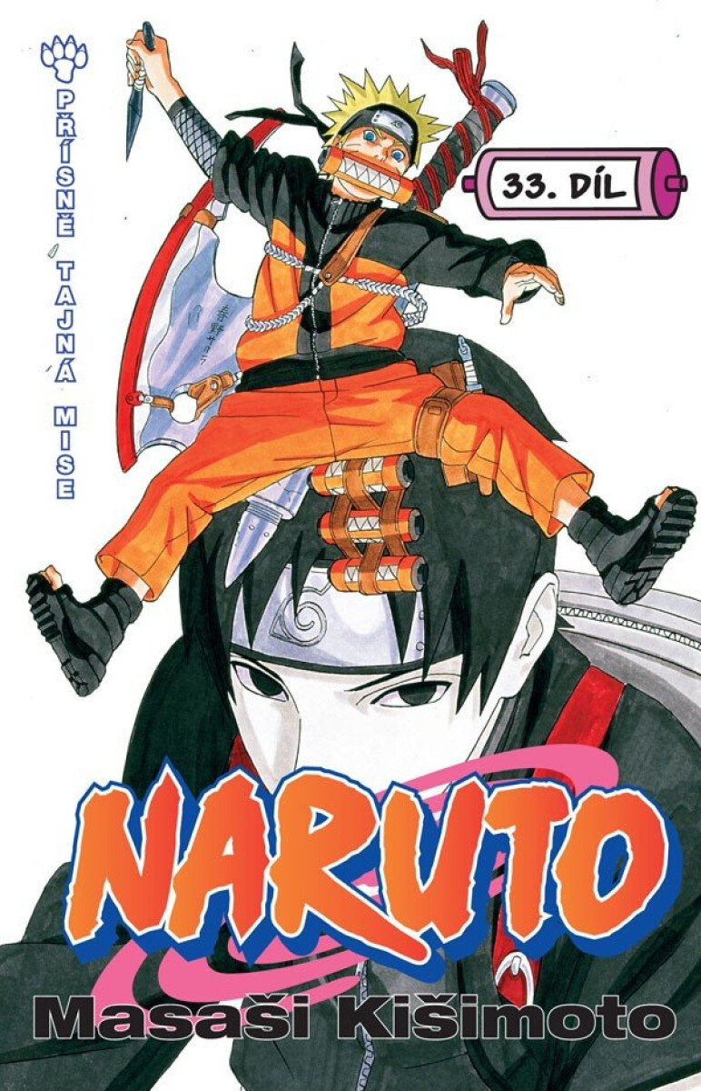 Kniha Naruto 33: Přísně tajná mise
