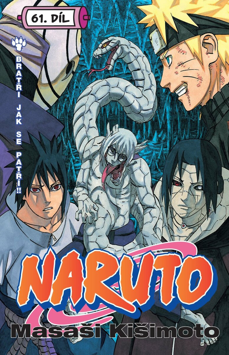 Kniha Naruto 61 - Bratři jak se patří