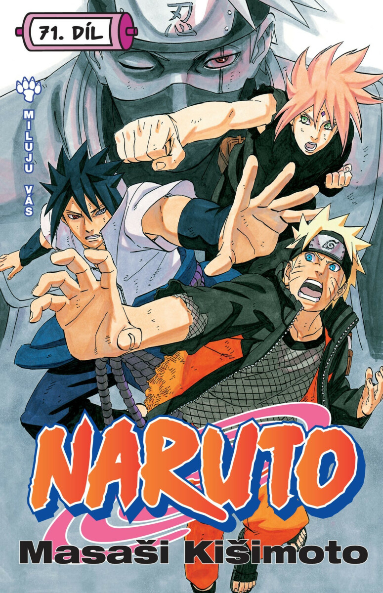 Kniha Naruto 71: Miluju vás