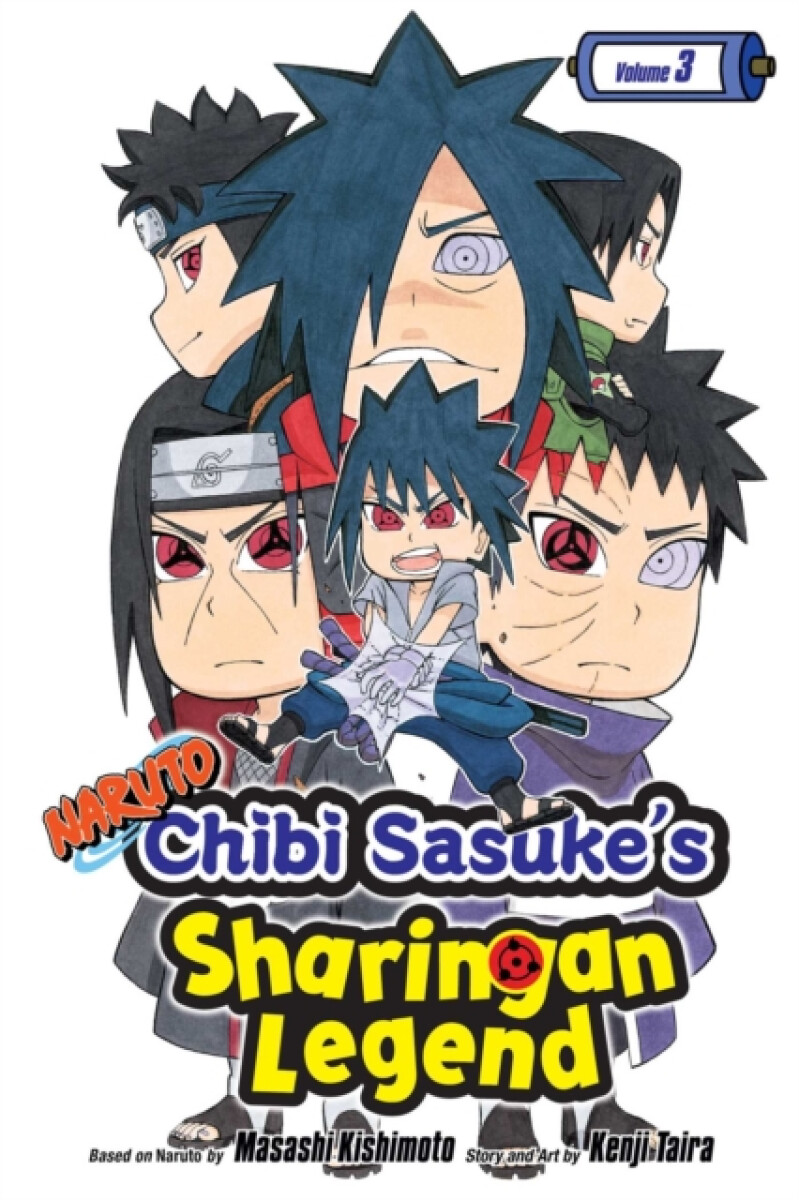 Kniha Naruto: Chibi Sasuke's Sharingan Legend, Vol. 3