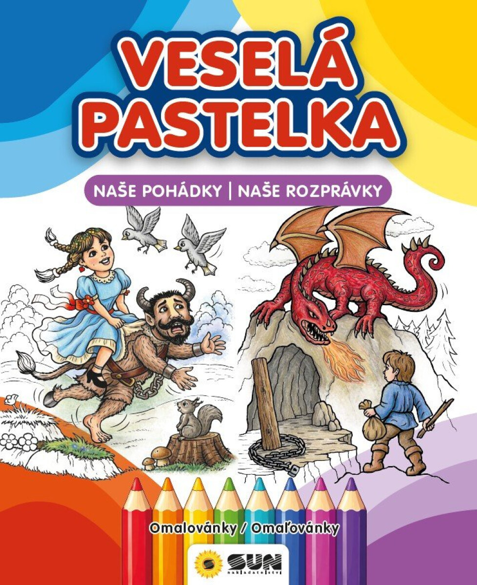 Kniha Veselá pastelka