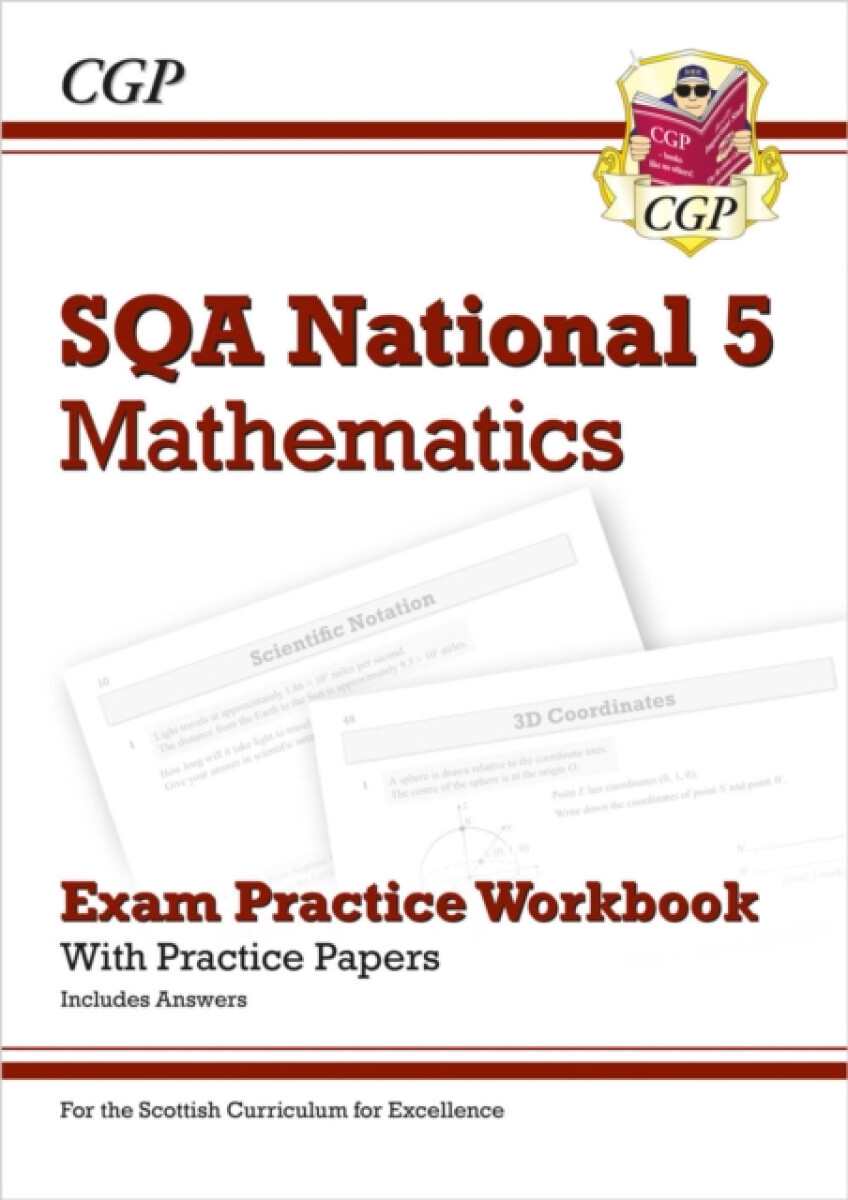 Kniha National 5 Maths: SQA Exam Practice Workbook - includes Answers
