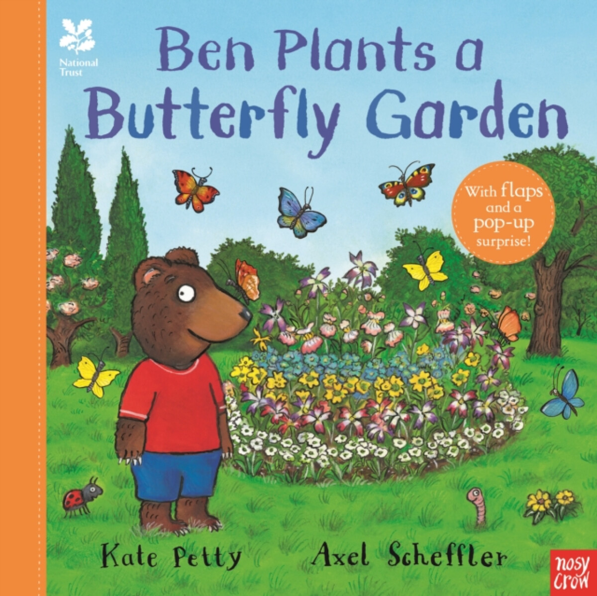 Kniha National Trust: Ben Plants a Butterfly Garden