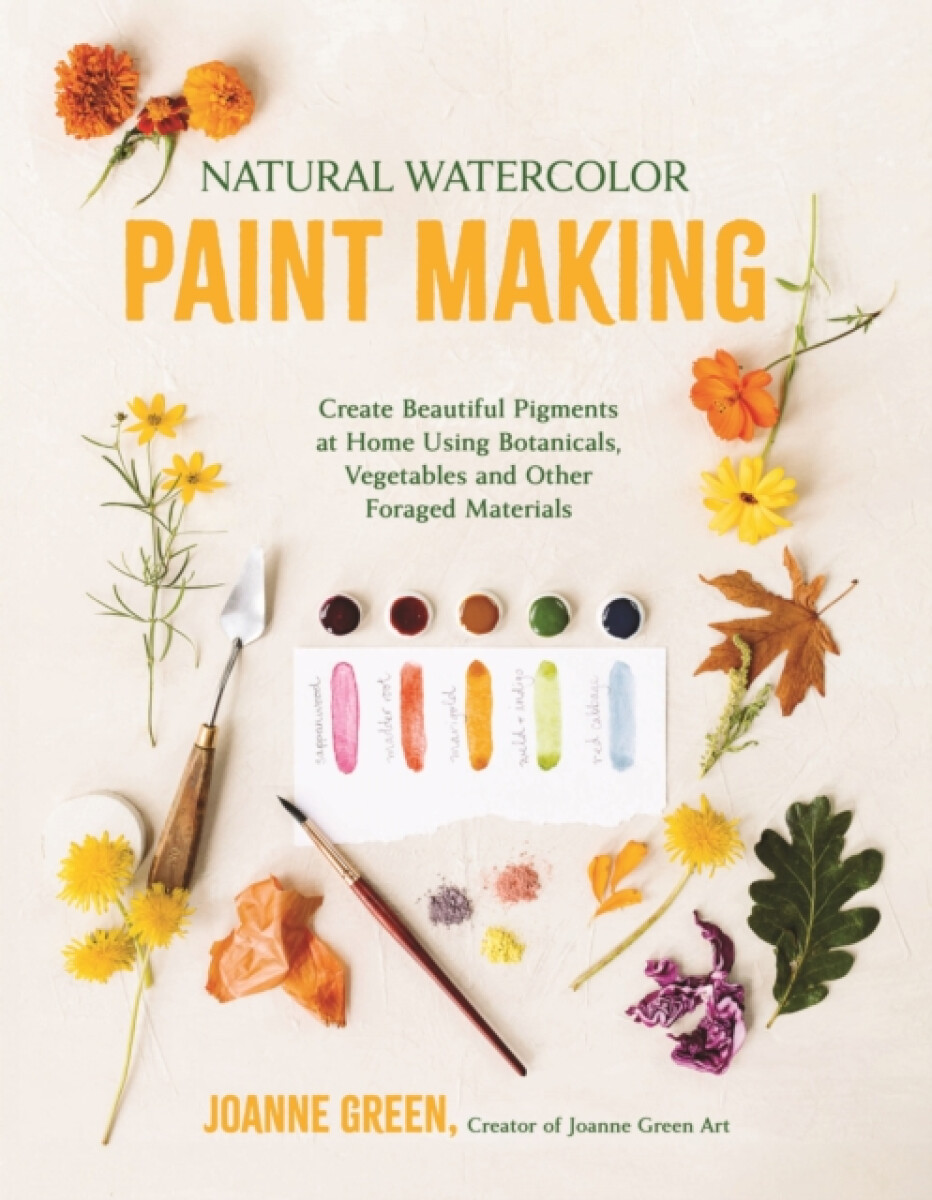 Kniha Natural Watercolor Paint Making
