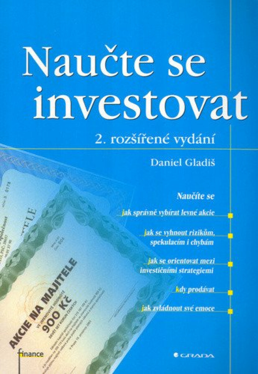 Naučte se investovat - Daniel Gladiš