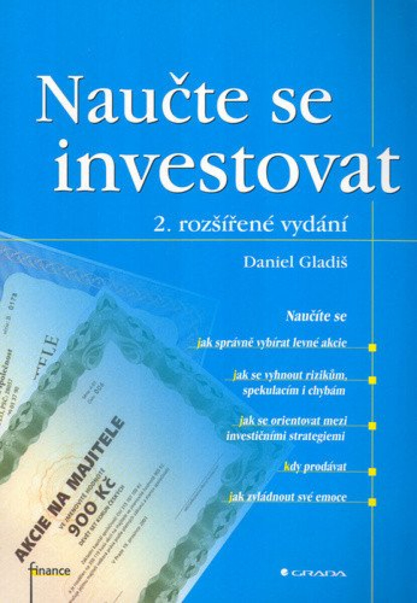 Kniha Naučte se investovat