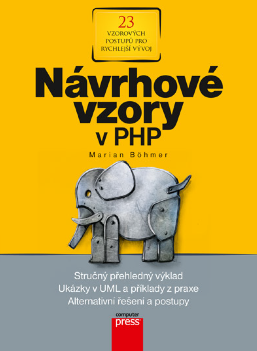 Levně Návrhové vzory v PHP - Marian Böhmer