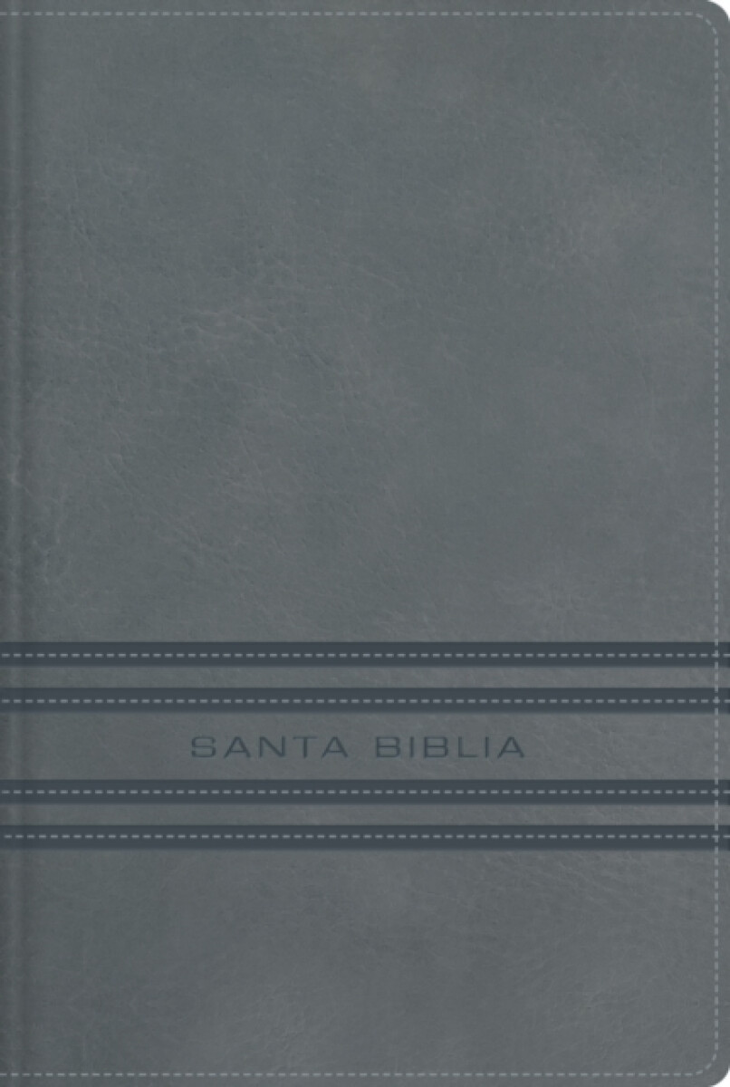 Kniha NBLA, Santa Biblia, Edicion versificada, Tamano bolsillo, Leathersoft, Gris, Palabras de Jesus en rojo, Comfort Print