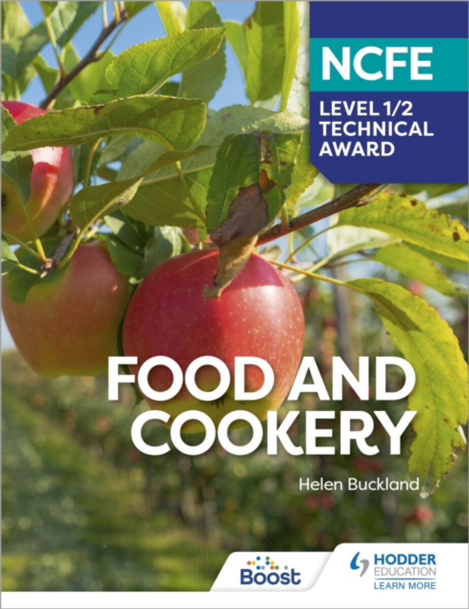 Kniha NCFE Level 1/2 Technical Award in Food and Cookery