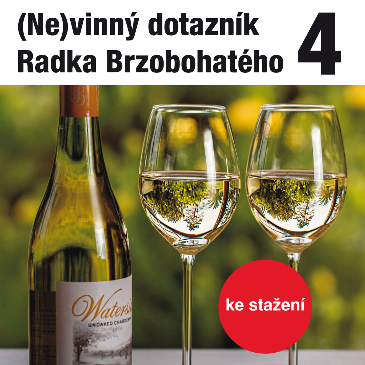 Levně (Ne)vinný dotazník Radka Brzobohatého 4. - audiokniha