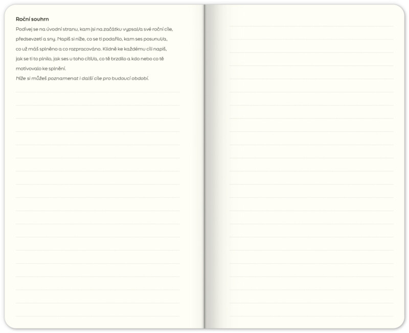 Nedatovaný plánovač Note to self, 5 minut denně (obrázek 5)