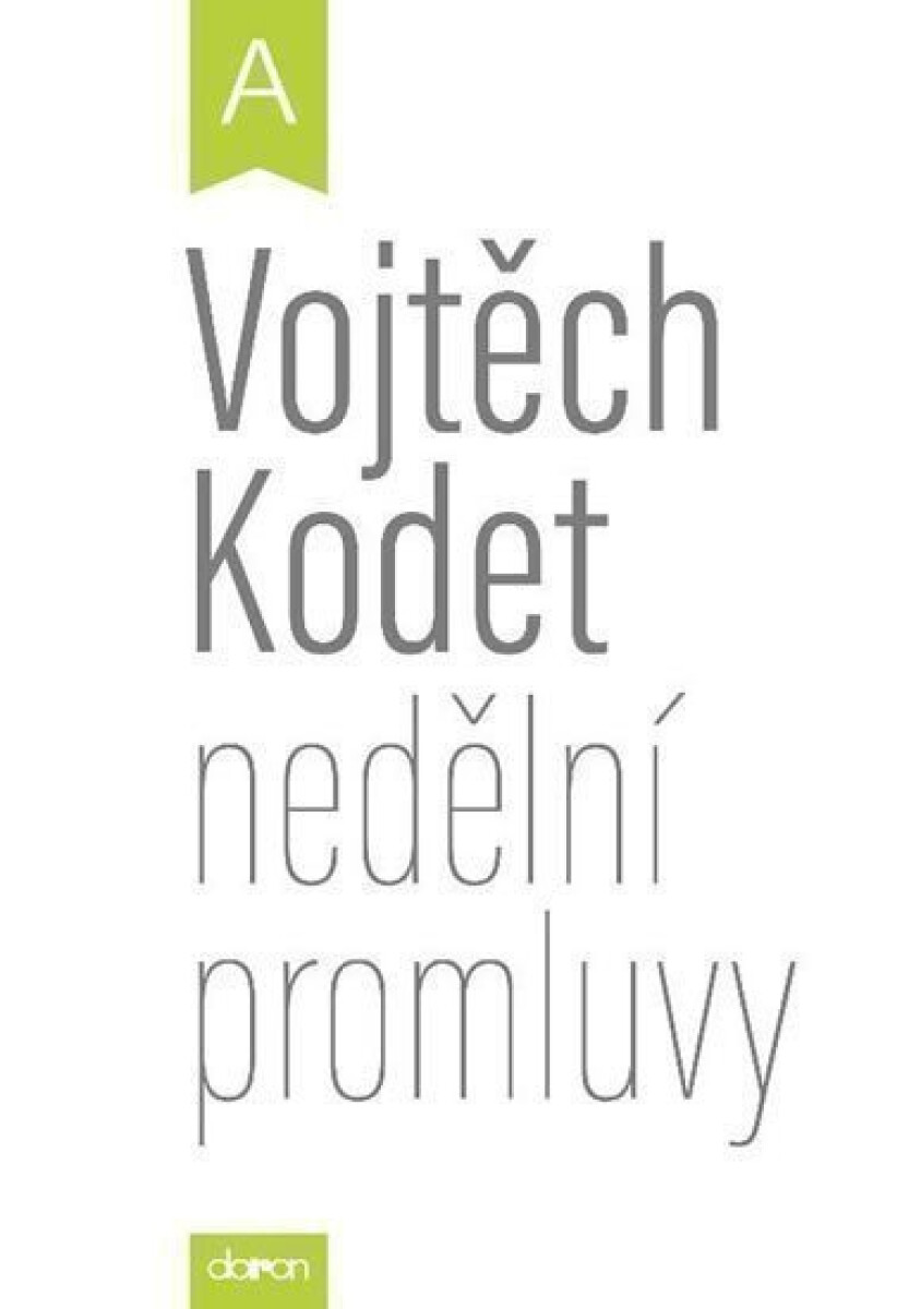Kniha Nedělní promluvy