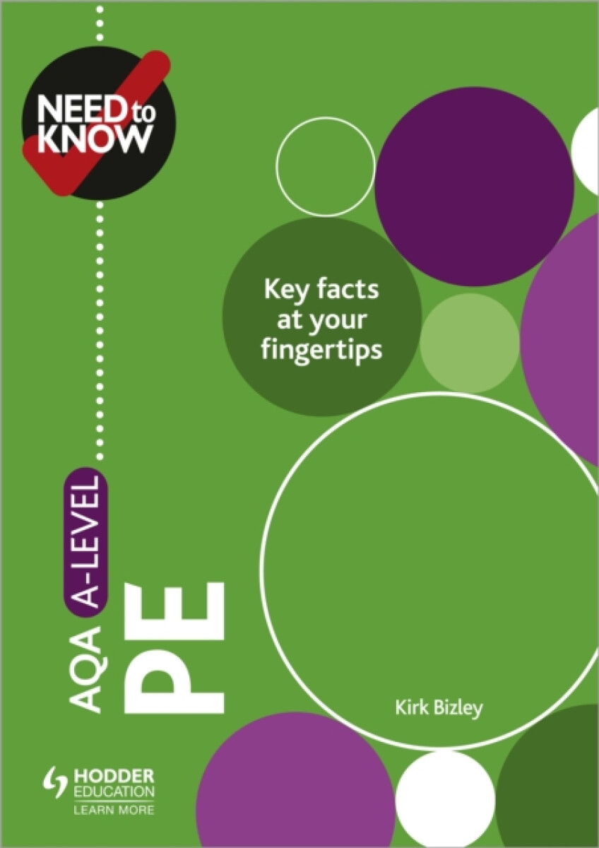 Kniha Need to Know: AQA A-level PE