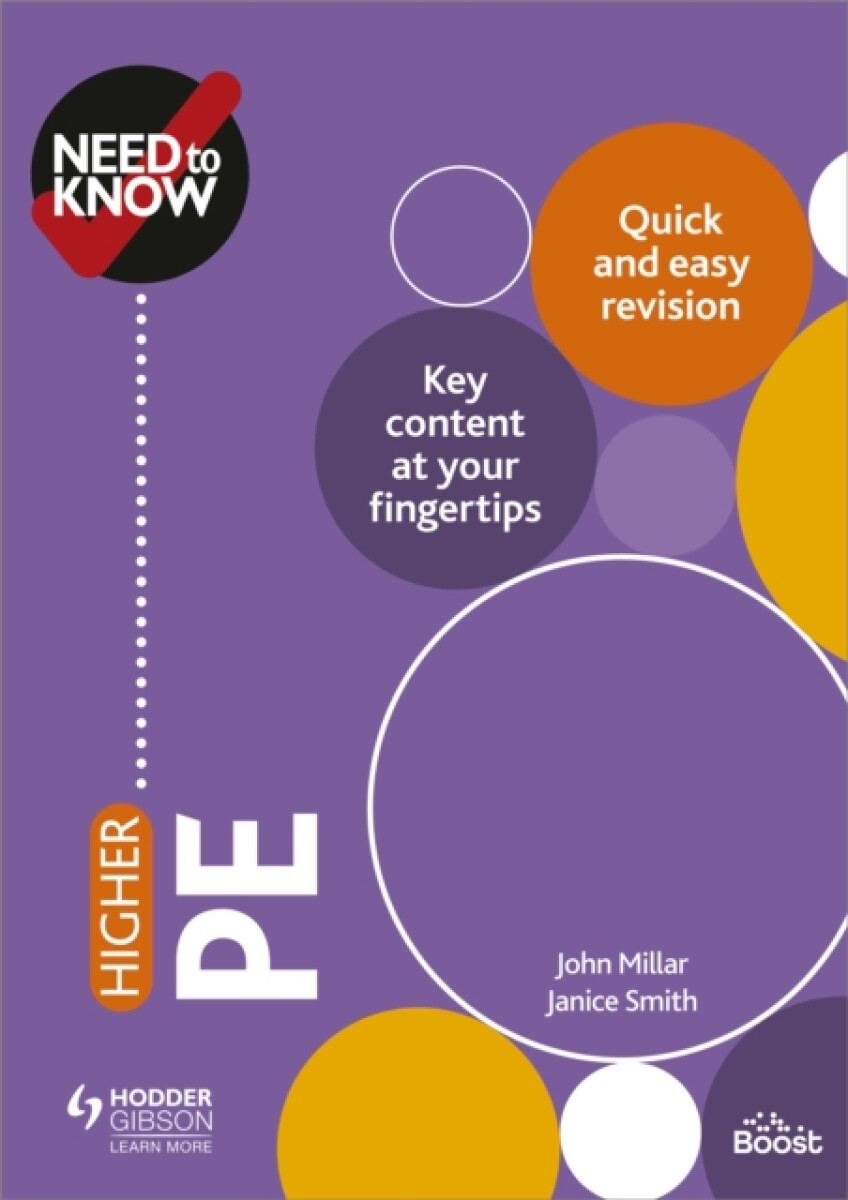 Kniha Need to Know: Higher PE