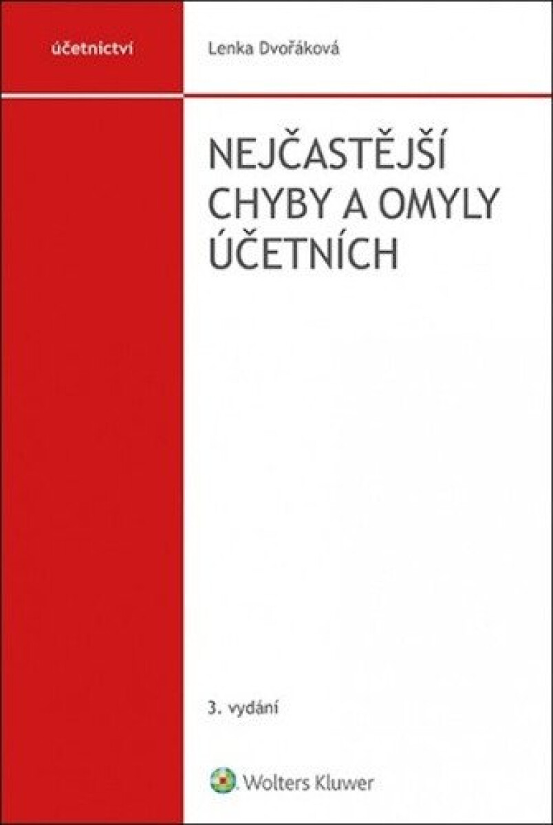 Nejčastější chyby a omyly účetních koupíte na Knihydobrovsky.cz