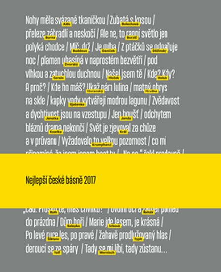 Nejlepší české básně 2017 - kolektiv autorů