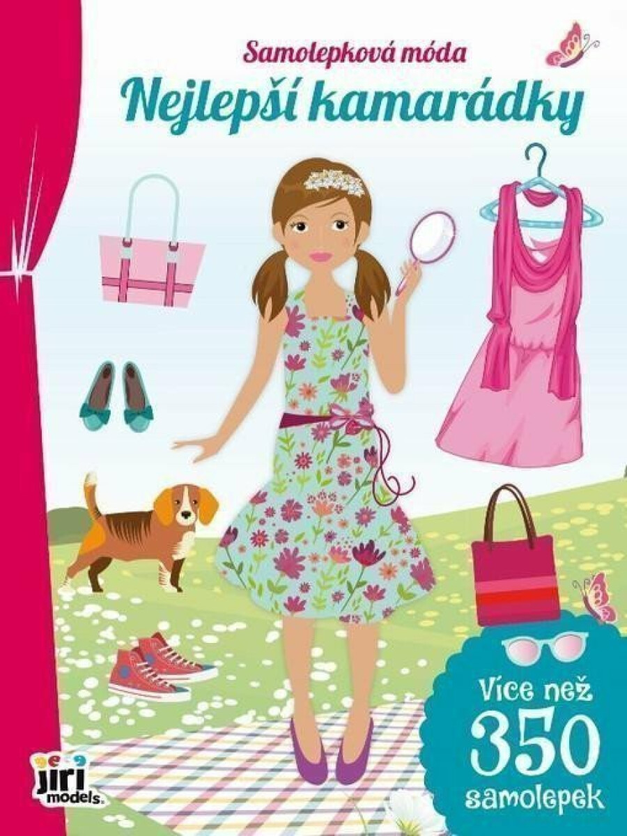 Kniha Nejlepší kamarádky - Samolepková móda