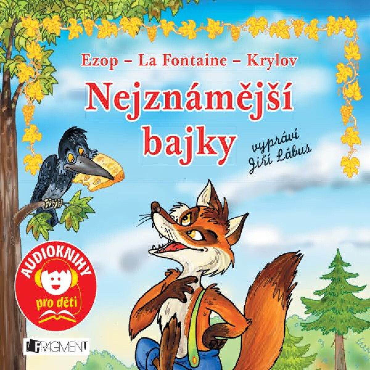 Levně Nejznámější bajky - Jana Eislerová - audiokniha