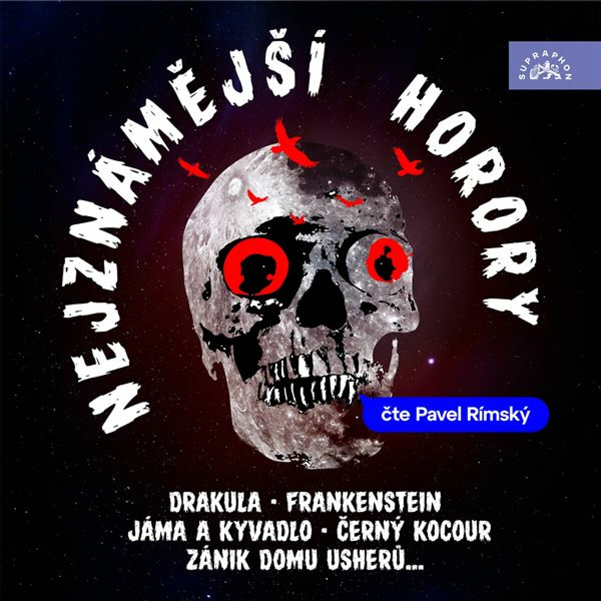 Levně Nejznámější horory - Bram Stoker, Edgar Allan Poe - audiokniha