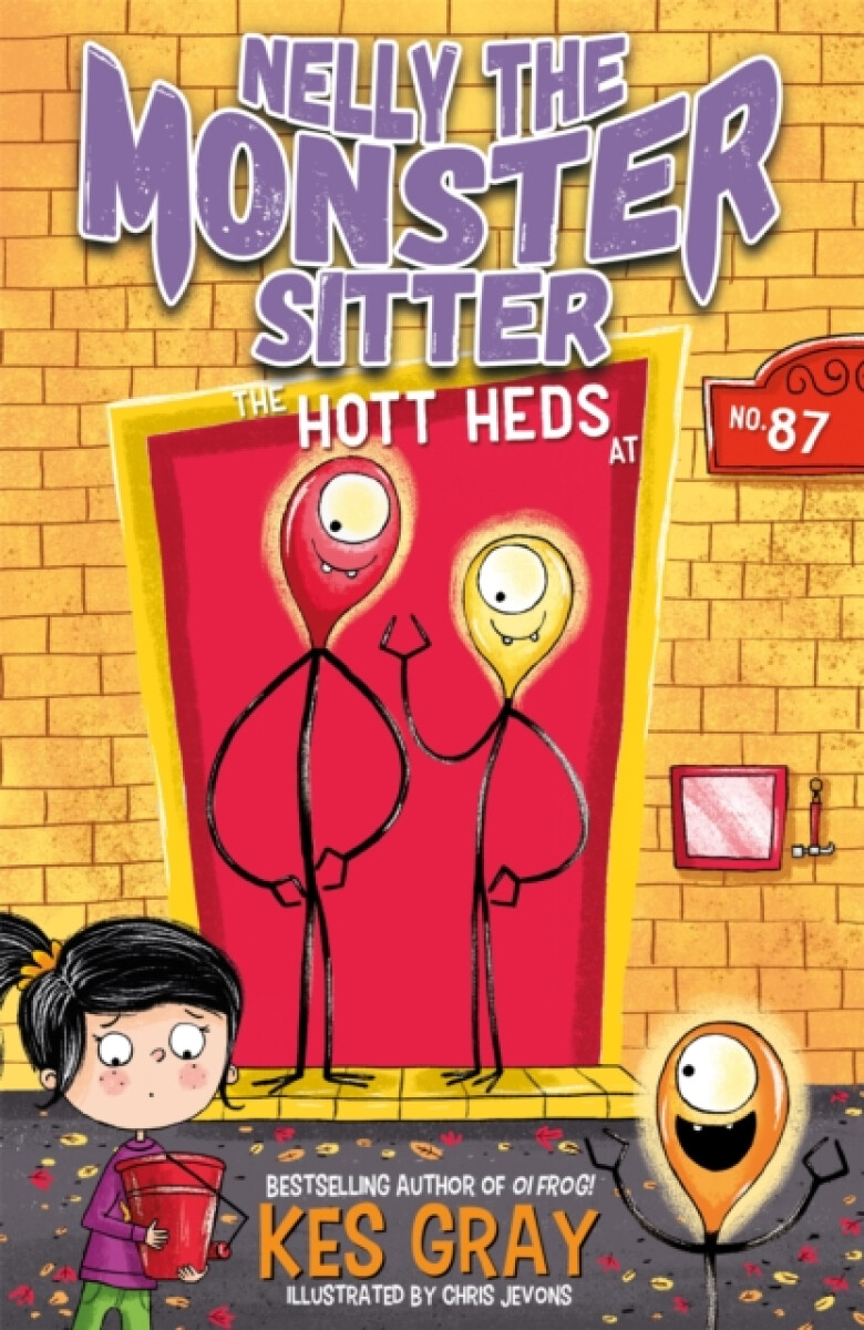 Kniha Nelly the Monster Sitter: The Hott Heds at No. 87