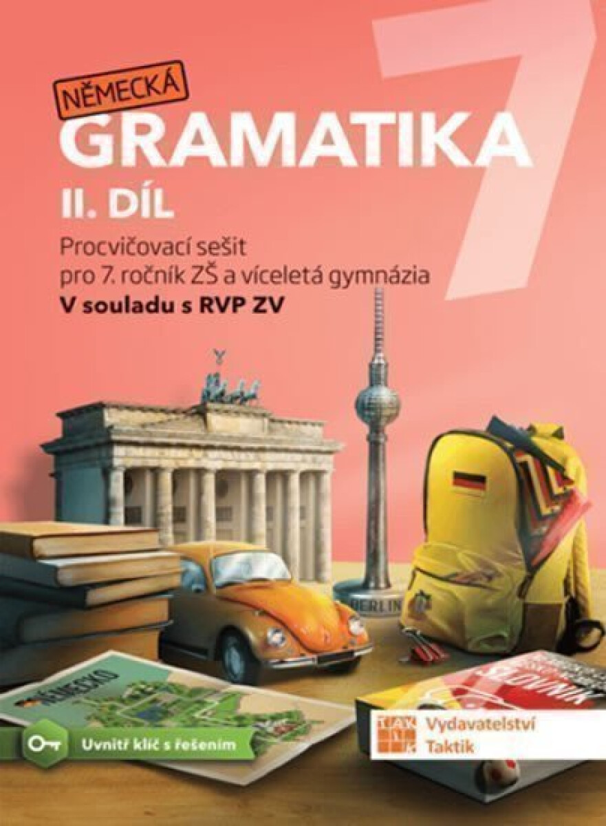 Kniha Německá gramatika 7 pro ZŠ – 2. díl